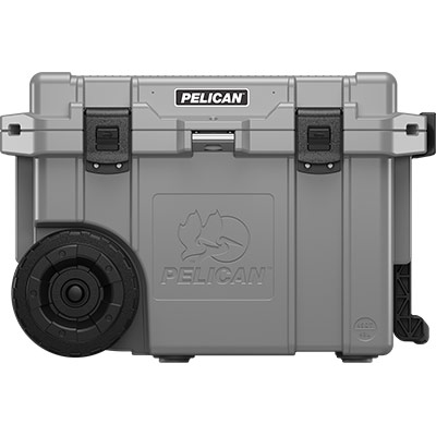 pelican 45qw cooler gray wheeled coolers